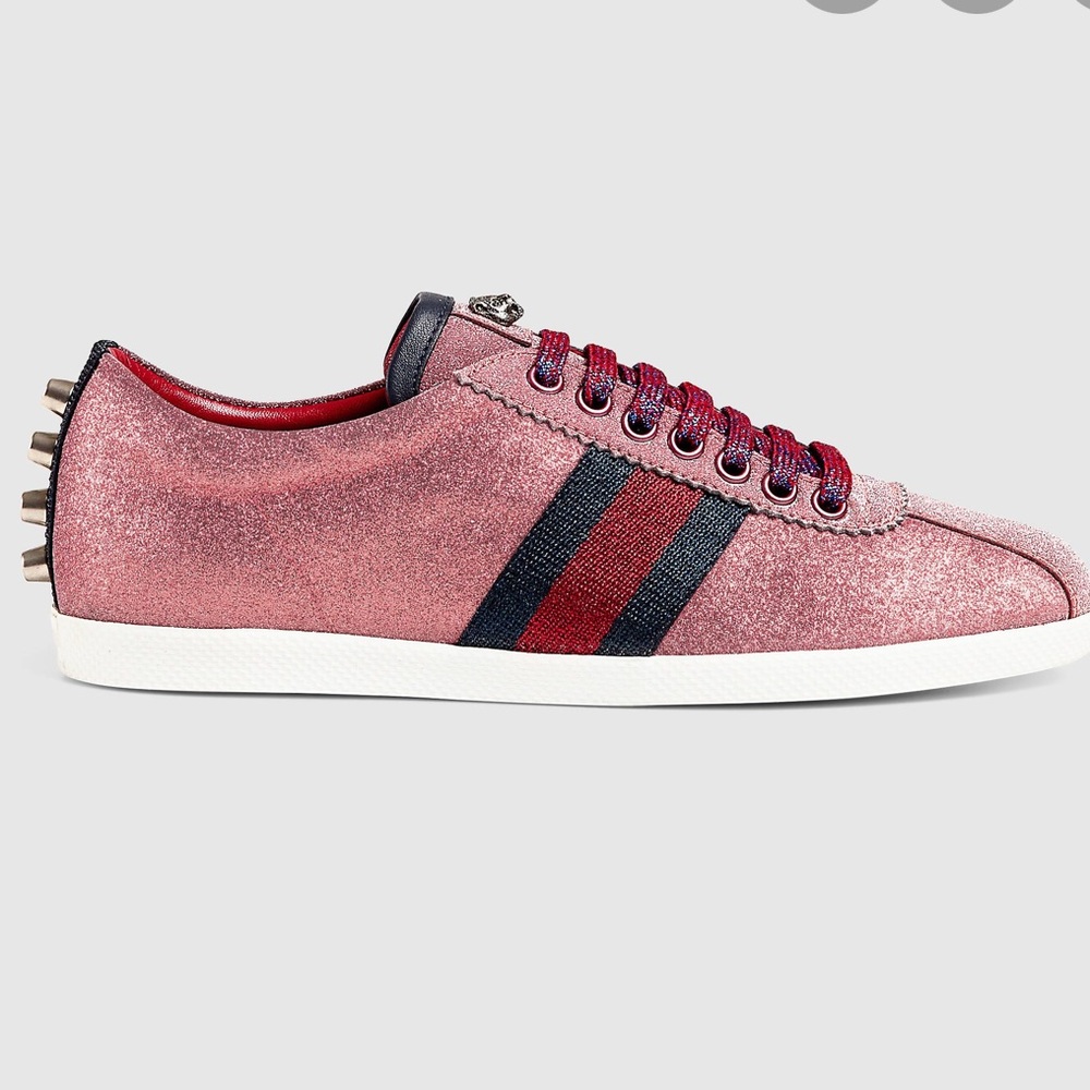 Gucci Glitter Web Sneaker